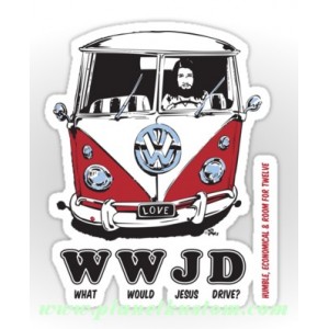 oldschool tattoo Sticker JA421