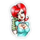 oldschool tattoo Sticker Aufkleber JA421