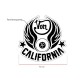 Sticker vondutch von california flying eye ball von dutch 6