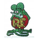 Patch ecusson rat fink rf themocollant kustom rats