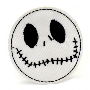 Patch ecusson thermocollant skull mr jack happy