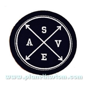 Patch ecusson thermocollant SAVE secoures