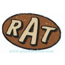 Sticker rat logo patina hoodride rust rusty used rats 29