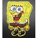 Patch ecusson thermocollant bob l'éponge bob the sponge entier