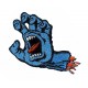 Patch ecusson santa cruz skate surf sport extreme blue zombie hand