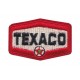 Patch ecusson thermocollant texaco rétro motor oil racing