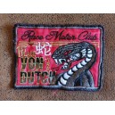 Patch ecusson von Dutch race motor club first place serpent rare old stock