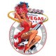 Sticker pinup sexy tatoo las vegas JA280