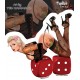 Sticker pinup sexy lady lucky on dice JA325