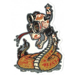 Sticker Humantree tidwell collector snake skull tidwell2