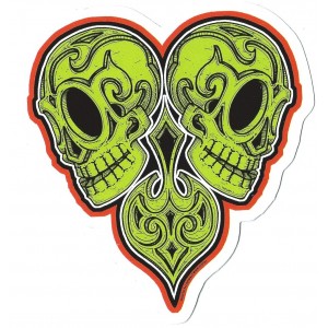 oldschool tattoo Sticker JA421