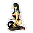 Sticker pin up mécano sexy 8 ball d.Vicente 8