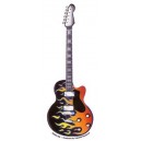 Sticker guitare electric flame AD132