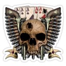 oldschool tattoo Sticker Aufkleber JA421