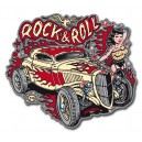 Sticker Bigdaddyjo rock & roll girl hot rod BIG31