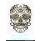 Sticker sugar daddy spider skull dia de los muertos 8