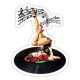 Sticker rockabilly godness vinyl music old pin up 29