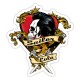 oldschool tattoo Sticker Aufkleber JA421