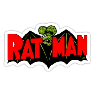 Sticker rat man fink rats 4