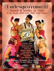 burlesque o rama 3 revue pin up effeuillage burlesque